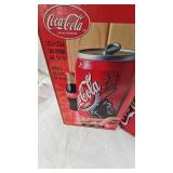 Vintage Coca Cola Can  Cookie Jar 10 1/2" Tall, in box
