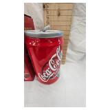 Vintage Coca Cola Can  Cookie Jar 10 1/2" Tall, in box
