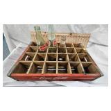 Vintage 24 Bottle Coca Cola Wood Carrier Crate