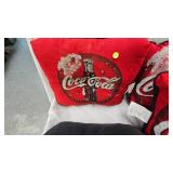 Set of 3 Coca Cola Throw Pillows
