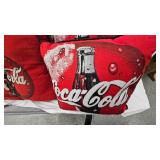 Set of 3 Coca Cola Throw Pillows