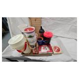 Lot of Various Coca Cola Cups/Drink Cups/Godfather Pitcher