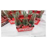 4-Six Packs of 8 oz Coca Cola Bottles w/Earnhardt Jr and Carrier