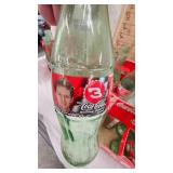 4-Six Packs of 8 oz Coca Cola Bottles w/Earnhardt Jr and Carrier