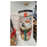 Lot of Coca Cola Tins as pictured