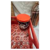 Coca Cola Treasure Lot including crate, Stuffies, Tin, Bucket Tin w/Handle