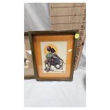 Pair of Norman Rockwell Framed Pictures and Robinson Rans