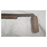 Vintage Drawknife and Vintage Stanley Level