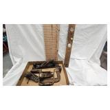 Vintage Level and Planes/Clamp/Hand Drill