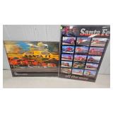 Pair of Sante Fe Railway Prints as Pictured