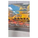 Pair of Sante Fe Railway Prints as Pictured