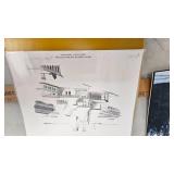 Railway Periodicals, Acct Binder with Depot Prints, Highball, Portrait of Trains book