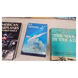 Lot of Vintage Aircraft Books and Vintage Aircraft Calendars