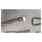 Lot of 4 Vintage Bottle Openers(Hamm