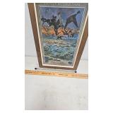 EC or Schultze Wood Sign/Plaque with Easel