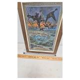 EC or Schultze Wood Sign/Plaque with Easel