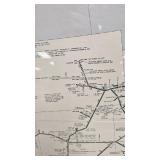 Sante Fe System History Map, Super Cool Piece