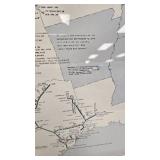 Sante Fe System History Map, Super Cool Piece