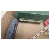 Lot of Model Buildings/Animals and Train Avon Cologne Vessel