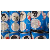 Lot of 12 RC Cola Cans with MLB Players as Pictured