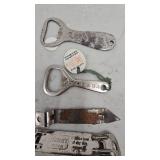Lot of 4 Bottle Openers(Hamm
