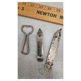 Lot of 4 Bottle Openers(Hamm