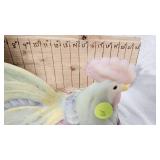 Unique Fenton Chicken Nest Roosting Dish, W/box, Beautiful Piece