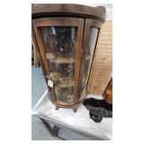 Minature China Cabinet, Dresser, and Idiana Glass Company Dish