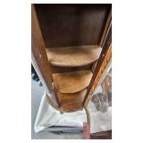 Minature China Cabinet, Dresser, and Idiana Glass Company Dish