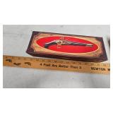 Pair of Firearm Themed Avon Cologne Bottles w/boxes