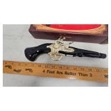 Pair of Firearm Themed Avon Cologne Bottles w/boxes