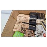 Flat of Matchbooks, Vintage, well over 50
