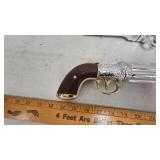 3 Firearm Themed Avon Cologne Bottles, one still in box