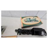 Two Railroad Themed Cologne Bottles w/Meikai 35 mm Camera