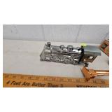 Two Railroad Themed Cologne Bottles w/Meikai 35 mm Camera