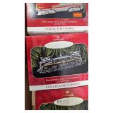 Lot of 3 Keepsake Railroad Hallmark Ornaments and Southern Pacific Rail Car