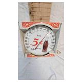 Coca Cola Vintage Thermometer w/box-excellent condition