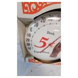 Coca Cola Vintage Thermometer w/box-excellent condition