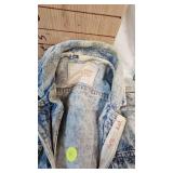 Lot of Coca Cola Bottles and Denim Coat(no size shown, looks to be Medium-Large)