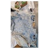 Lot of Coca Cola Bottles and Denim Coat(no size shown, looks to be Medium-Large)