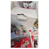 Lot of Coke Figurines, Camera, Magnets and S/P Shakers