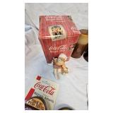 Lot of Coke Figurines, Camera, Magnets and S/P Shakers