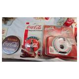 Lot of Coke Figurines, Camera, Magnets and S/P Shakers