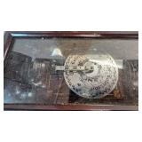 Music Box with Metal Musical Interchangeable Discs, Tested and Works