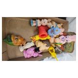 Vintage Toy Lot and Tea Set