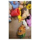 Vintage Toy Lot and Tea Set