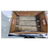 4-6pk Coke Bottles with Earnhardt Jur and Wood Crate Wagon