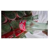 4-6pk Coke Bottles with Earnhardt Jur and Wood Crate Wagon