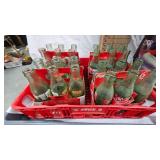 Wood Coca Cola Crate and 4-6 Pack Bottles with Various Themes