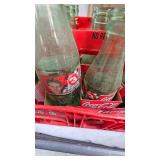 Wood Coca Cola Crate and 4-6 Pack Bottles with Various Themes